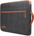 KIZUNA 10 Inch Water-Resistant Laptop Tablet Sleeve Case, Hand Bag for 9.7"-11" iPad Pro, 10.2" iPad, Brown
