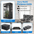 120mm 110V 240V Closet Dual High CFM Computer Fans with AC Plug, AC - Variable Speed Fan, Cooling for Server Cabinet