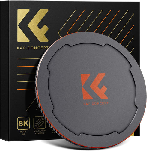 K&F Concept 72mm Magnetic & Thread 2-in-1 Lens Filter Cap for K&F Magnetic Swap System