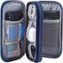 Portable Waterproof Electronics Accessories Case and Organizer Bag for Cables, USB Drives, Chargers