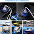 Kewig Quick Charge 3.0 Dual USB Charger Socket, Waterproof 36W, Fast Charge with Touch Switch & Blue LED DIY Kit