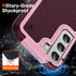 Asuwish Samsung Galaxy S22 Plus S22+ 5G Case, Rose Red with Tempered Glass Screen Protector & Rugged Dual Layer
