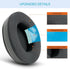 GVOEARS Cooling Gel Ear Pads for Sony MDR 7506, V6, V7, CD900ST - Noise-Isolating Memory Foam & Premium Leather (Black)