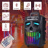 E I F E R Cool Skull Bluetooth Speakers, Portable Wireless Speaker for Smartphones, Tablets, Home Garden Party