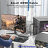 6FT 10-Pack, 4K 6FT Multi-pack,Shielded 2.0 6 4K@60Hz,2k@165/144Hz,HDCP 2.2, CL3 PS5, PS4, HDMI Cable HDMI to HDMI