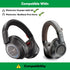 Professional Replacement Earpads Cushions Compatible with Plantronics BackBeat Pro 2/Voyager 8200 UC Wireless Headphone Headset Ear Pads with Softer Protein Leather/Memory Foam