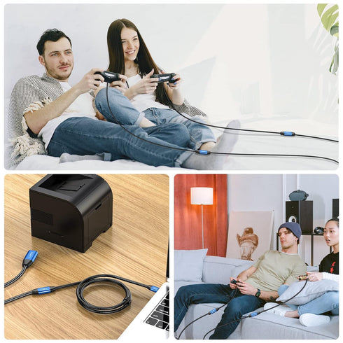 GGMTY 2.0 75ft, 480 USB Type A Male to A Female Active Repeater Extension Cable High Speed Mbps