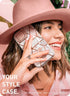 i-Blason Slim Full-Body Protective Case for iPhone 15/14/13 (6.1'') - Marble Pink, MagSafe Compatible, with Camera