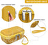 Hard Protective Case for Kodak PIXPRO WPZ2 Waterproof Digital Camera, Travel Case with Zipper Mesh Pocket (Yellow)
