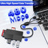 SHOWAIST 8 1 3 2.0 Memory Stick Pro Duo Reader Adapter, in SD/MS/TF/CF/XD Card Reader with USB Ports, L-ightning+USB