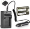 Kastar Battery (1-Pack) and Charger for Canon BP-511, BP-511A, EOS 5D, 10D, 20D, 30D, 40D, 50D, Digital Rebel