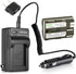 Kastar Battery (1-Pack) and Charger for Canon BP-511, BP-511A, EOS 5D, 10D, 20D, 30D, 40D, 50D, Digital Rebel