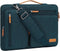 MOSISO 360 Protective Laptop Shoulder Bag, 17-17.3 inch Computer Bag for MacBook, HP, Dell, Lenovo, Asus Notebook, Teal