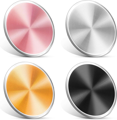 Giantree Mount Metal Plates for Magnetic Car Mount, 4 Pack Replacement Round Patch of Magnetic Cell Phone Mount