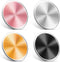 Giantree Mount Metal Plates for Magnetic Car Mount, 4 Pack Replacement Round Patch of Magnetic Cell Phone Mount