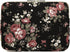 kayond Water-Resistant Canvas Laptop Sleeve, 11.6 Inch, Black C Rose