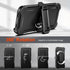 TUTUKII 17 3-Layer 17 6.3", for iPhone Case with Belt Clip Holster, Anti-Shock, Anti-Slip, Compatible with MagSafe
