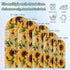 Jnbasdffb 7.2 Summer Sunflower Wedding Arch Cover, Stretchy Spandex Arch Backdrop Stand Covers FT, Oil Painting