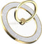 Magnetic Phone Ring Holder for MagSafe, Magnetic Grip for iPhone, Compatible with MagSafe Wireless Charging (Gold)