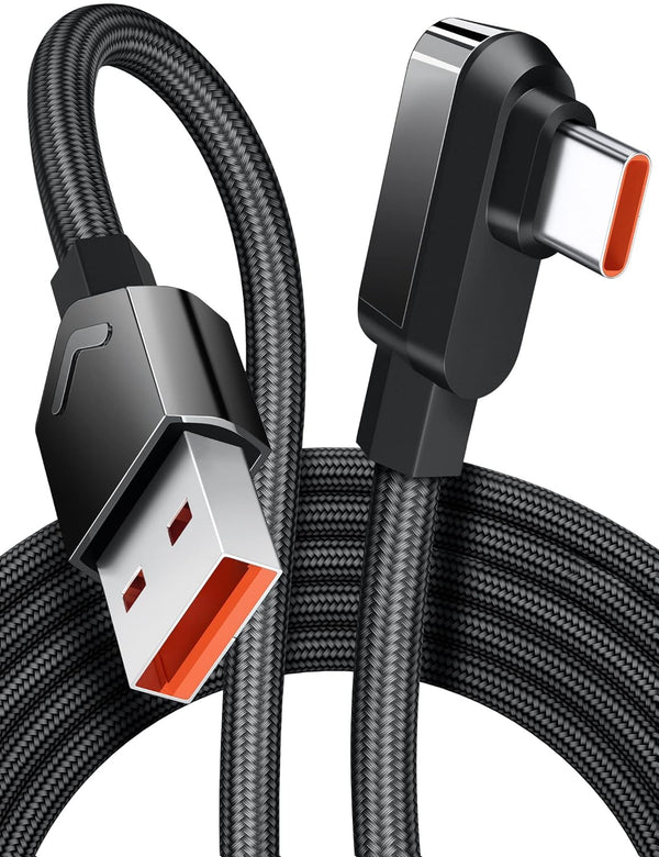 Xiaomi 120W HyperCharge USB C Cable 6 ft, 6A Nylon Braided Type C to USB A for Pad 5, 12 Pro, 11T Pro, Redmi Note 11