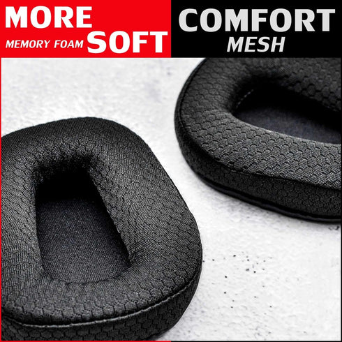 Ear Pads Compatible with B450-XT B550-XT Headset, Foam with Microphone (Breathable Mesh)