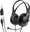 PHILIPS Lightweight Computer Headset with Echo Cancelling Mic for Laptop, Zoom, Skype - 3.5 MM for Home Office & Call
