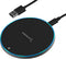 SABRENT 10W qi Wireless Fast Charger Pad, Universally Compatible with All qi Enabled Phones, Black