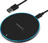 SABRENT 10W qi Wireless Fast Charger Pad, Universally Compatible with All qi Enabled Phones, Black