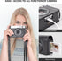 Mini EVO Camera Case, Vintage Leather Case Compatible with Fujifilm Instax Mini EVO, Fuji Instax Mini EVO Cover with