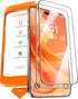 iPhone 15 Pro Max Screen Protector - TORRAS Diamond Shield, 9H+ Military-Grade, Unbreakable Tempered Glass, Full
