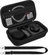 Canboc 4K Digital Camera Case for Femivo/brewene/zheozeig/VETEK, Vlogging Camera Bag with Removable Shoulder Strap,
