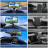 360 Degree Rotation Dashboard Cell Phone Holder for Car, Suitable for 4 to 7 inch Smartphones, Black