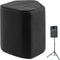 Maplefield Speaker Cover - Padded Case with Handle Flap for Bose S1 Pro Bluetooth Speakers (Black)