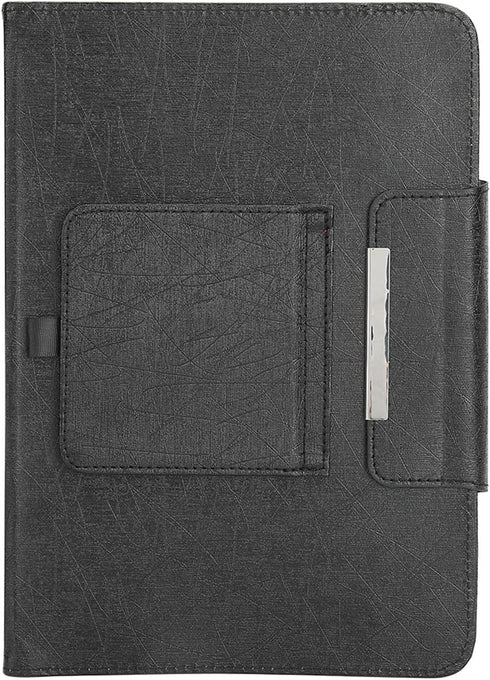 HD 10 Tablet Case, Universal Tablet Keyboard Case, Slim Folding PU Leather Stand Cover with Bluetooth Keyboard for Most