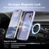 Magnetic Silicone Shockproof Case for iPhone 13 Pro, Compatible with MagSafe, Full Camera Protection with 2 Screen