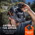 Mongoose Capture Bike Helmet with Go Pro Mount, for Youth Boys Girls or Adult Men Women