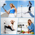 Fourpillars 54" 2 1 Magnetic Phone Tripod, Portable Selfie Stick Tripod for iPhone Magsafe with Rechargeable Remote