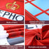 English Phone Booth Door Cover, Large Fabric Red Telephone Box Decor Banner for Photo Backdrop, 78.7 x 35.4 Inch