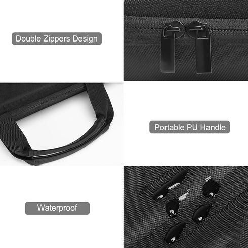 MOSISO Hard Shell Laptop Sleeve for MacBook Pro 16 inch 2024-2019, 15-15.6 inch Notebook Case with Front Pocket & Belt,