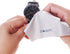 Wisdompro 12-Pack Microfiber Cleaning Cloth, 6 x 6 Inches for Camera, Glass, Cell Phone, and More