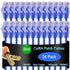 Lysymixs Cat6a Slim Ethernet Patch Cable 3 ft (24 Pack), Cat6a Patch Cable