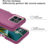 Qinmay 2025/Moto 5G 2025 3-Layer Phone Case for Motorola Moto G G Play Case with HD Screen Protector, Heavy Duty