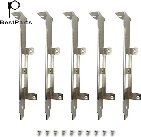 BestParts 5pcs New Full Height Bracket for Intel E10G42BTDA, X520-DA2, E10G42BFSR, and More