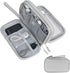 Skycase Electronic Organizer Travel Case - Waterproof Double Layers Storage Bag for Accessories, Charger, Cable, Grey