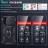 LeYi Galaxy S20 FE 5G Case with Slide Camera Cover + 2 Packs Tempered Glass Screen Protector, Military-Grade Kickstand,