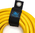 Heavy Duty Storage Straps, 6 Pack: 2 Medium, 2 Large, 2 XL, Extension Cord Ties by Watt's Wire