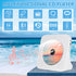 Portable CD Player for Home, Bluetooth CD Player with Speakers, FM Radio, Timer, AUX Jack, USB Input, LCD Screen