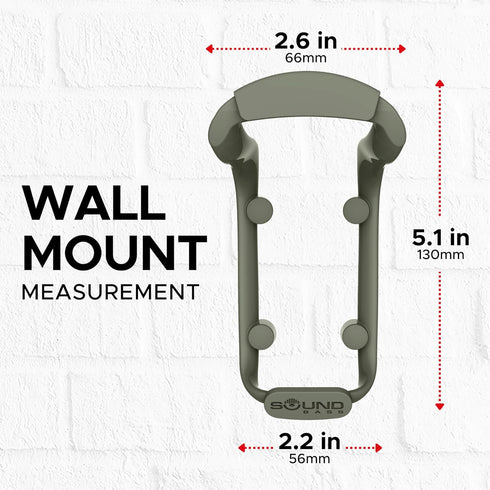 SOUND BASS Move Speaker Wall Mount Bracket, Weatherproof, Compatible with Sonos Move & Move 2, Includes Mounting