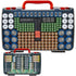 FULLCASE Double-Sided Battery Storage Organizer Case with BT-168 Tester, Holds 269, Fits