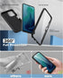 FNTCASE Motorola Moto G-5G-2024 Case with Built-in Screen Protector, Rugged Shockproof Full Body Cover